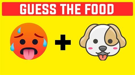 guess the emoji food edition.